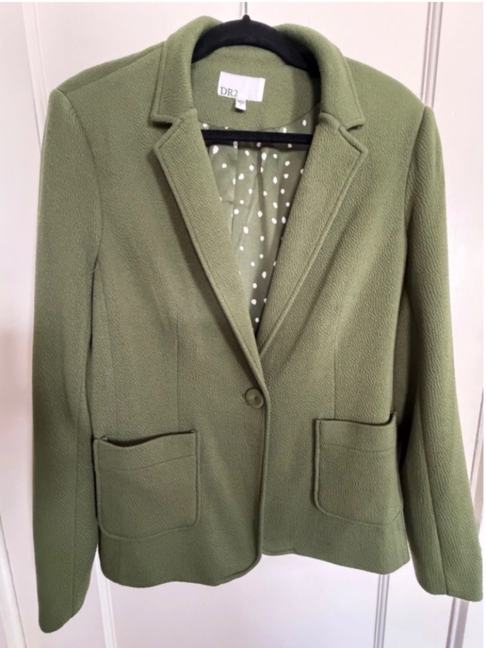 DR2 Green Blazer, size L